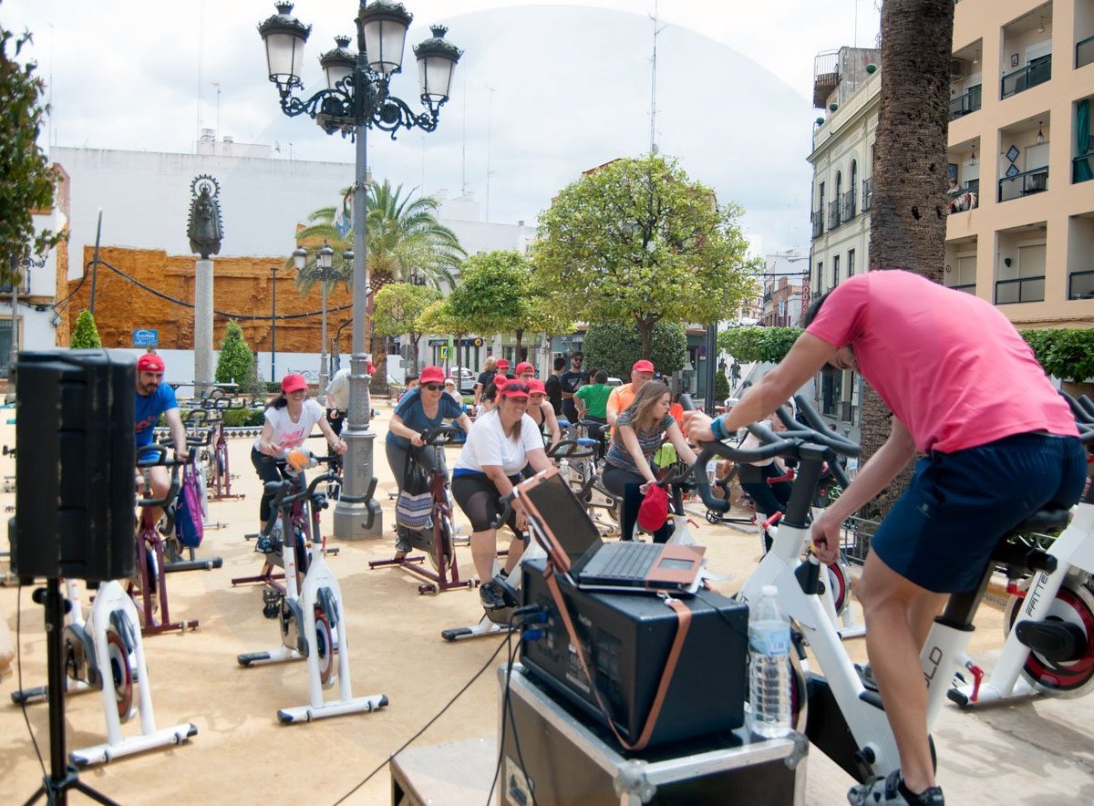 Deporte en la calle Alcalá