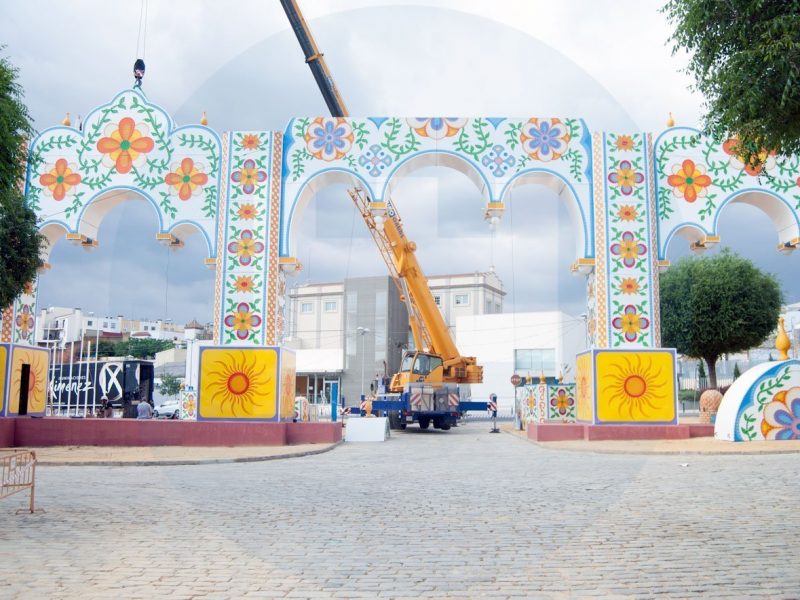 Montaje de la Feria 2018