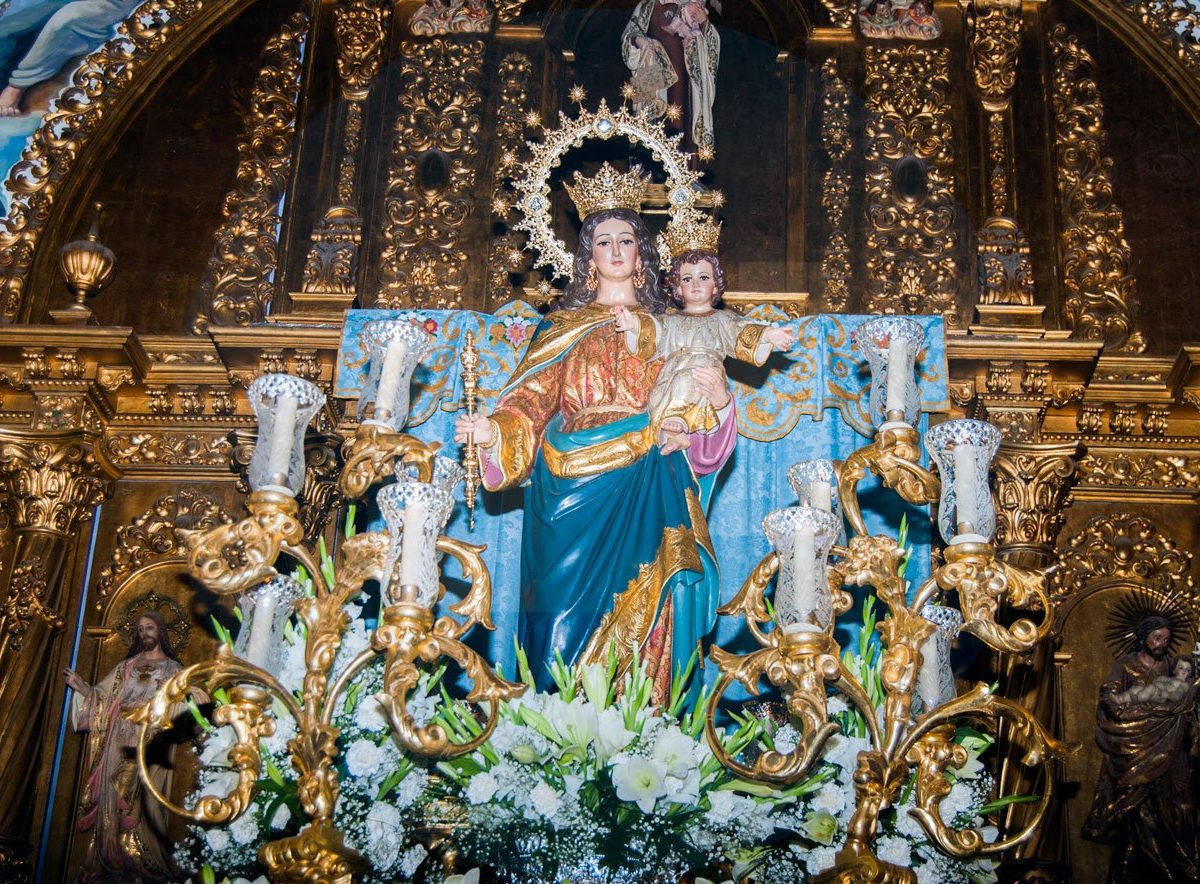 María Auxiliadora en la Capilla del Carmen