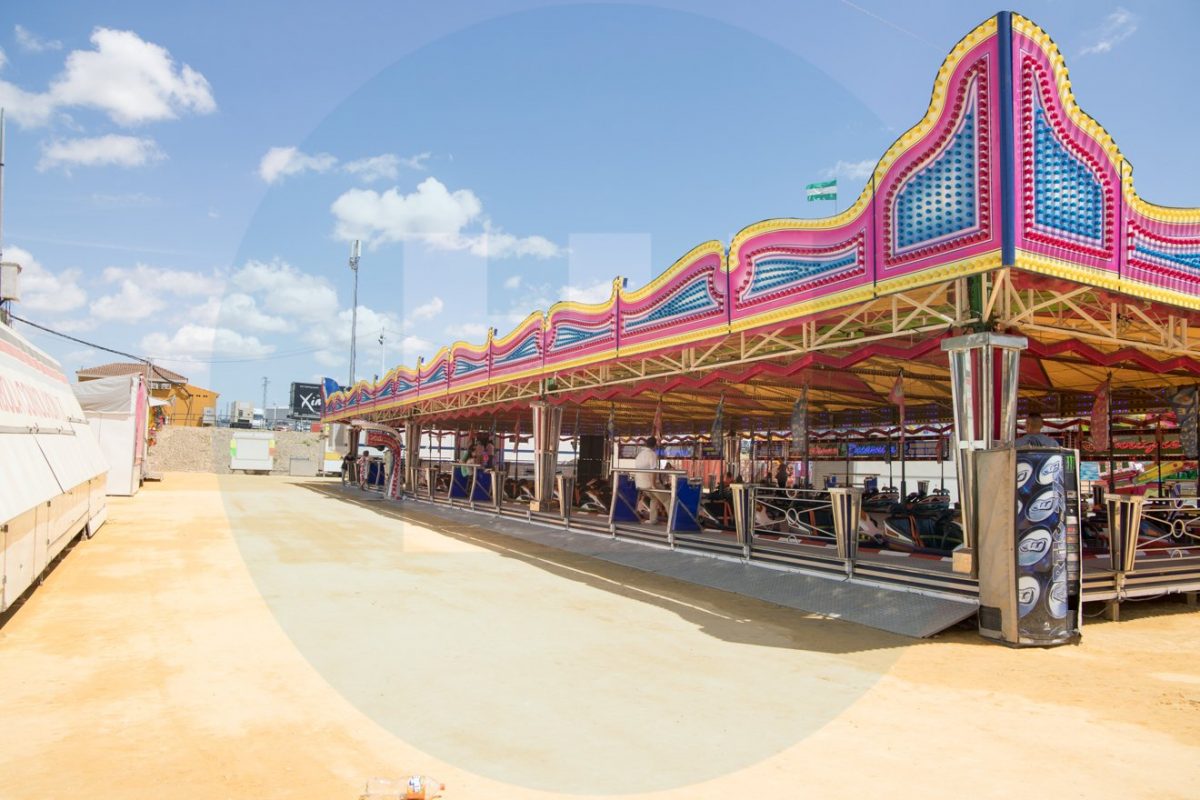 Ambiente de feria domingo