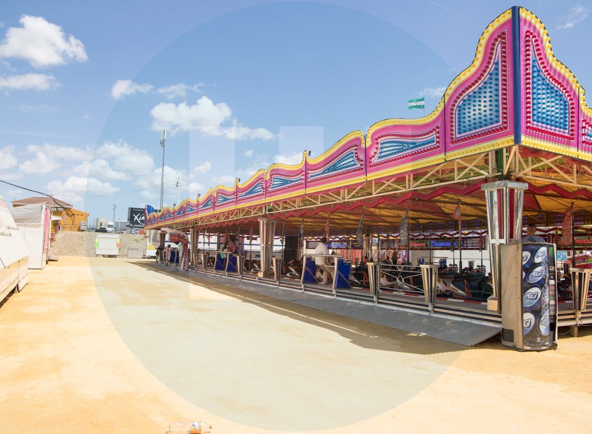 Ambiente de feria domingo