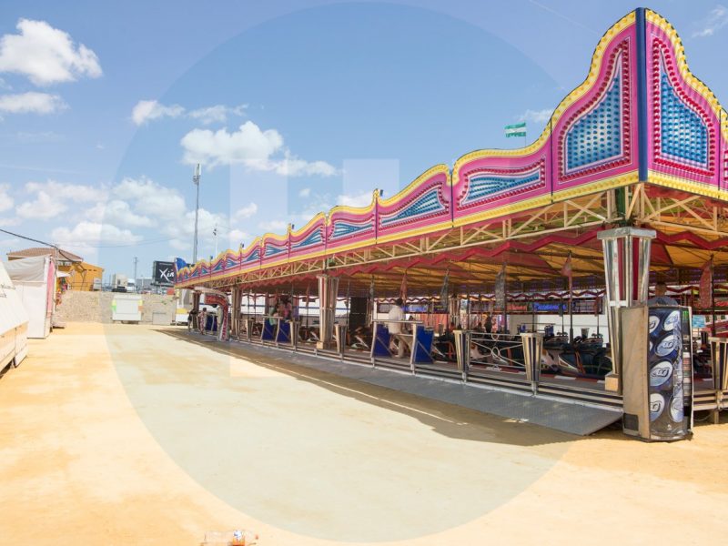 Ambiente de feria domingo