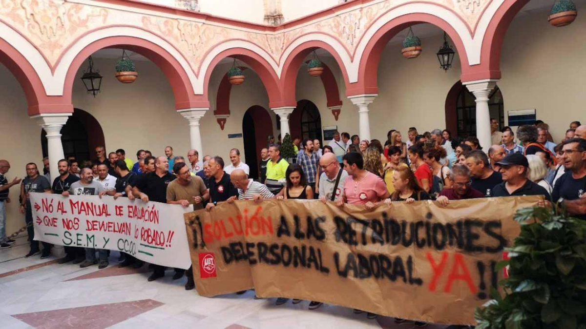 Protesta sindicatos municipales /LVA