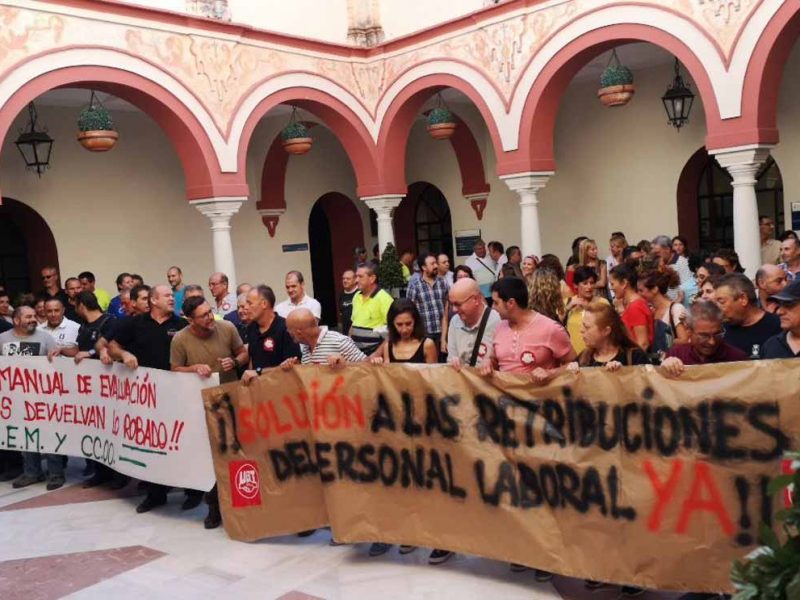 Protesta sindicatos municipales /LVA