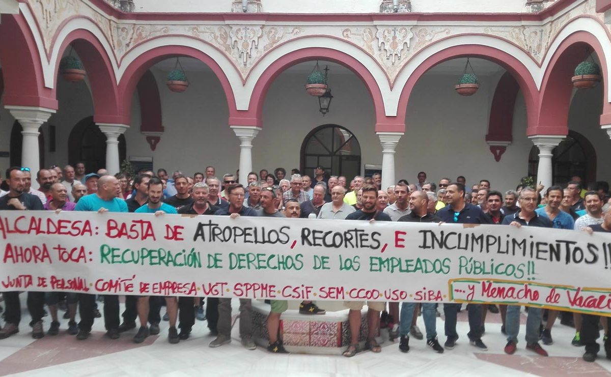 Anterior protesta sindical /LVA