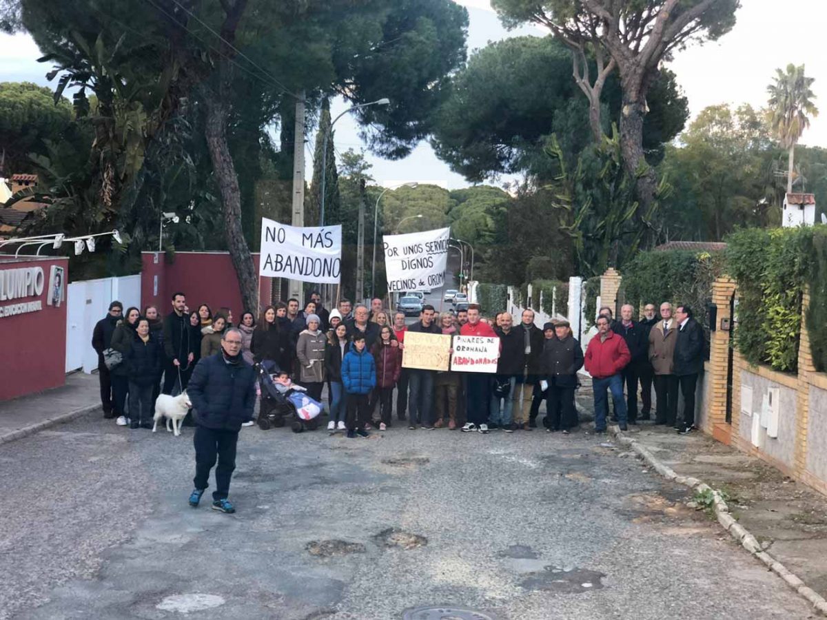 protesta los pinos