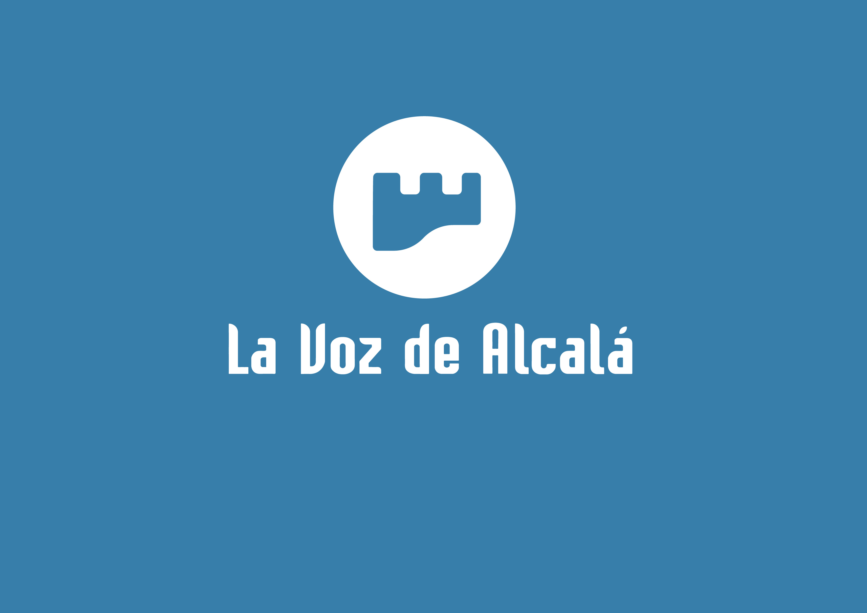 Nuevo diseño del logotipo de La Voz de Alcalá