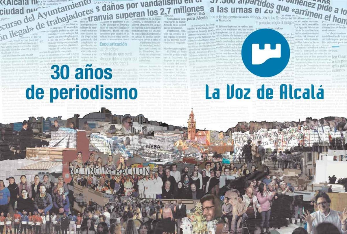 Portada del número especial por los 30 años del periódico diseñada por Javier Hermida