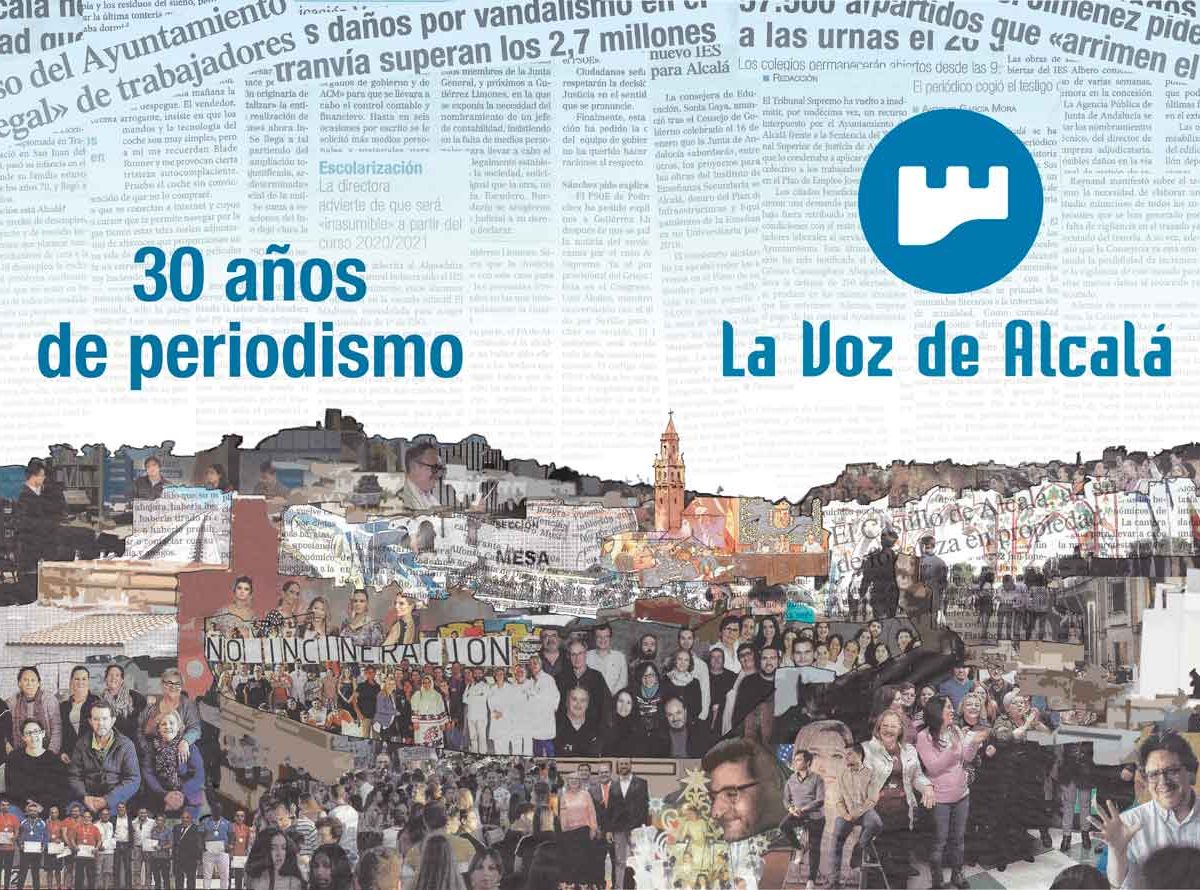 Portada del número especial por los 30 años del periódico diseñada por Javier Hermida