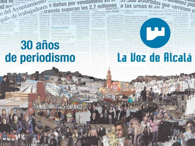 Portada del número especial por los 30 años del periódico diseñada por Javier Hermida