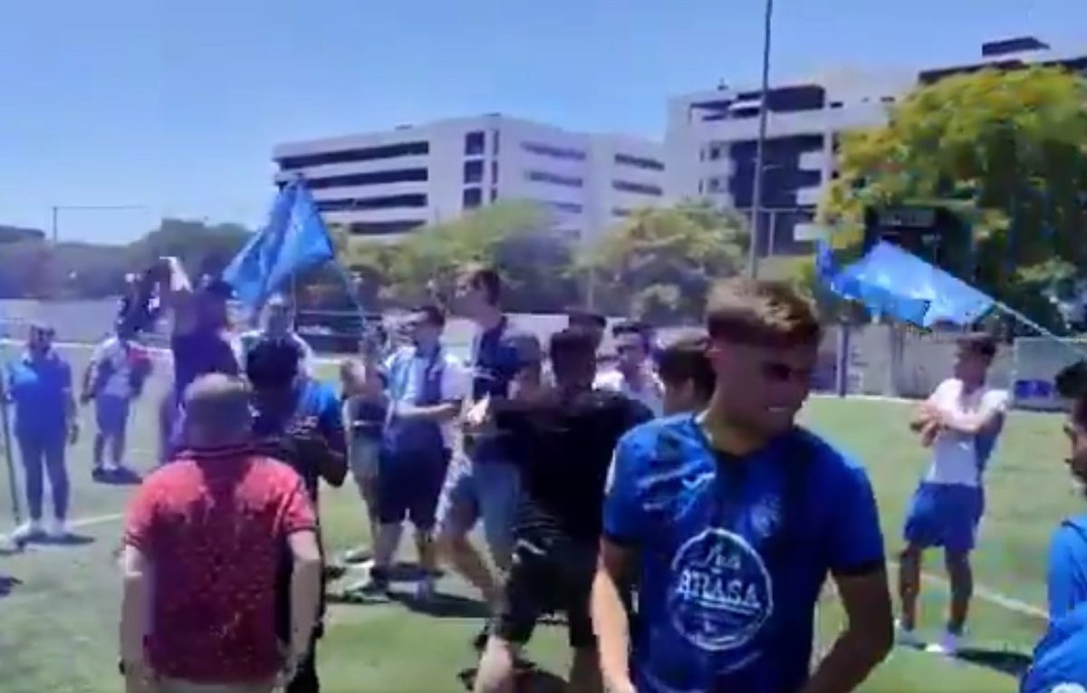 CD Alcalá tras el partido contra el Ciudad Jardín / RRSS
