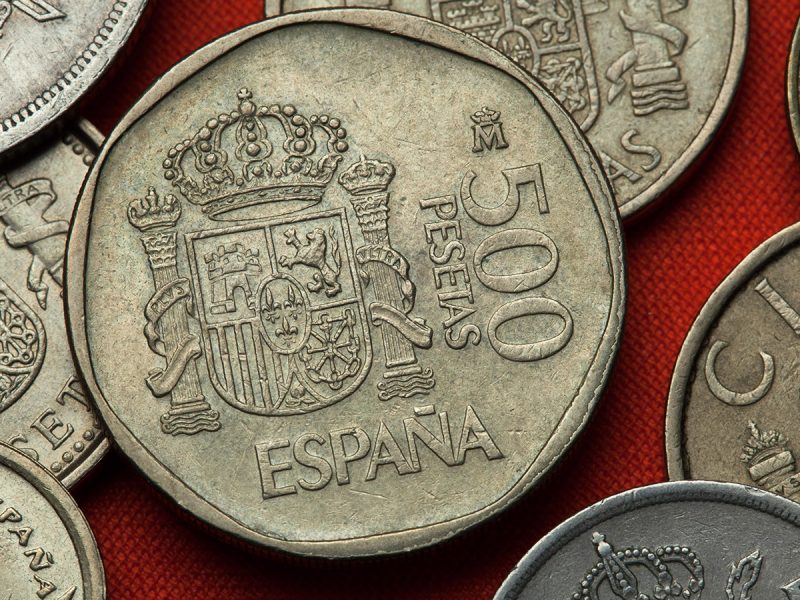 pesetas