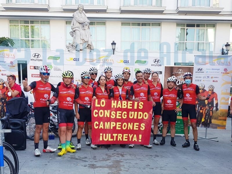 Los participantes de Ultreya a su llegada a Madrid/Elena González/LV