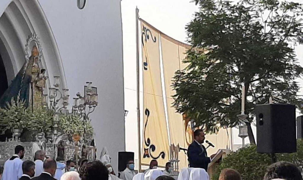 Anuncio del nuevo pregonero de la Semana Santa de Alcalá / José María Marquez