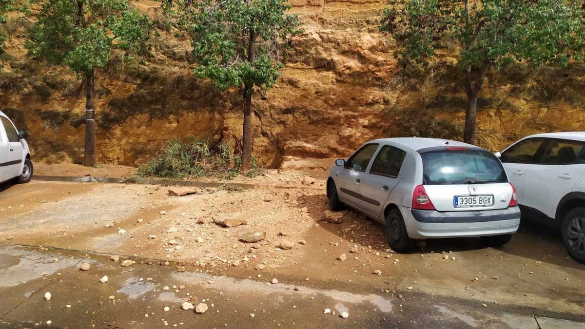 Desprendimiento en el Callejón del Huerto / PP