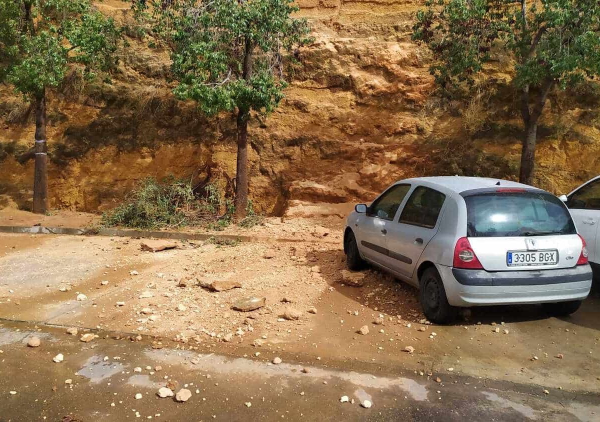 Desprendimiento en el Callejón del Huerto / PP