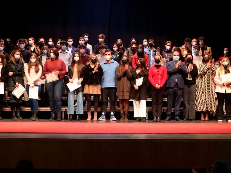 Entrega de premios al Mérito Académico en Alcalá en 2022