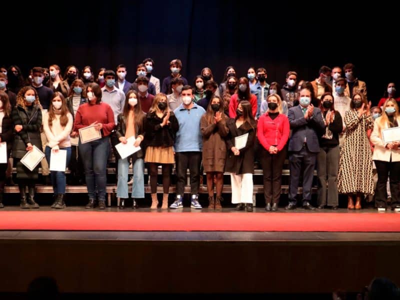 Entrega de premios al Mérito Académico en Alcalá en 2022