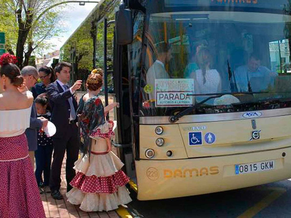 Alcalá de Guadaíra también dispondrá de servicios de autobús especiales para la Feria de Sevilla
