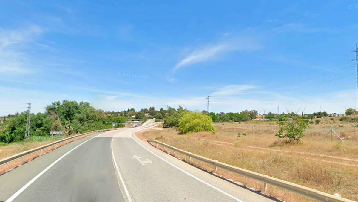 Carretera A-360 entre Alcalá y Morón de la Frontera