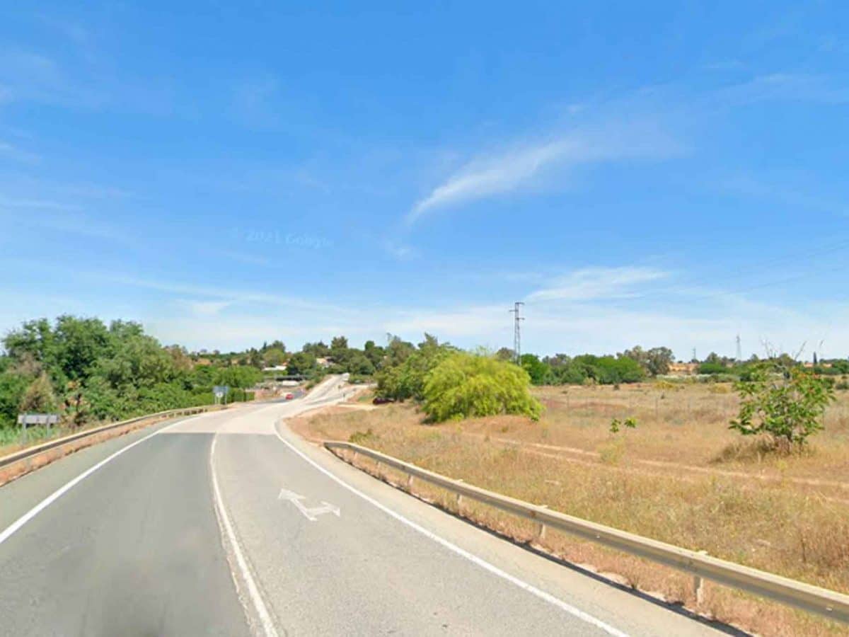 Carretera A-360 entre Alcalá y Morón de la Frontera