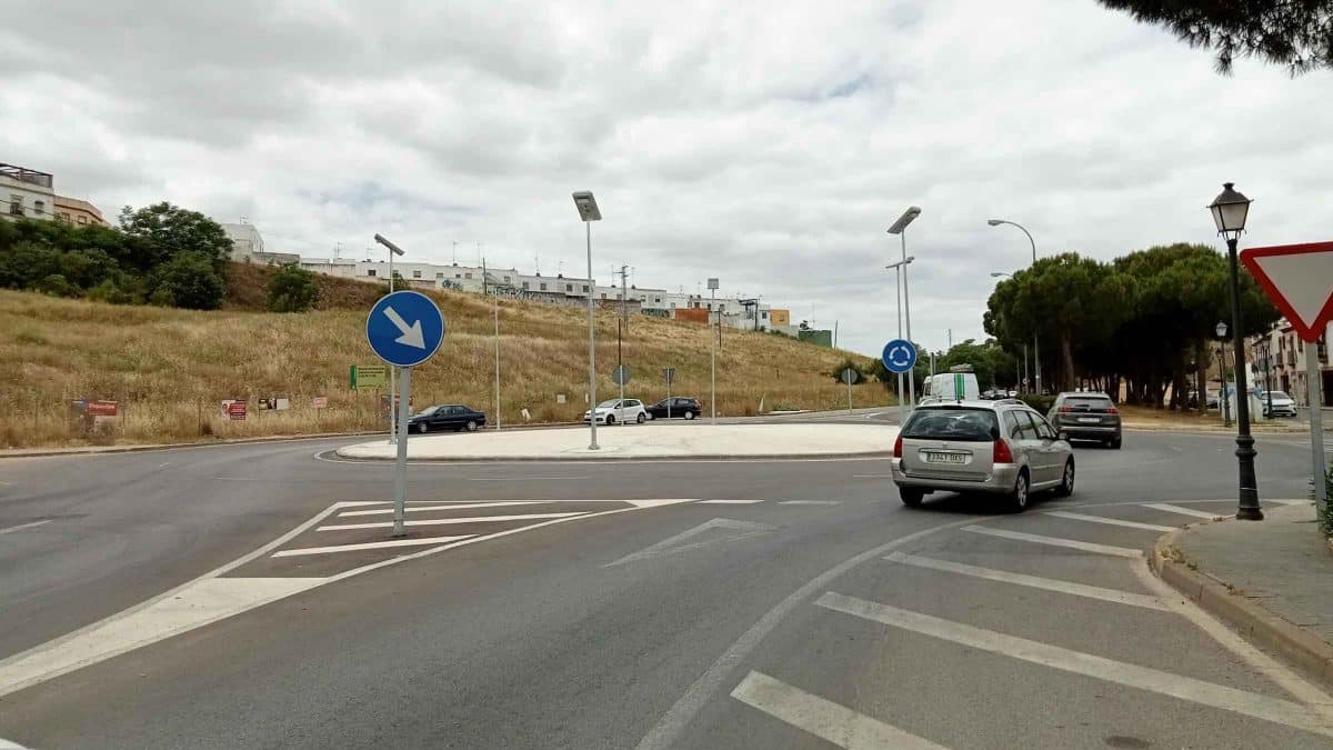 tramo carretera A-392 de Alcalá