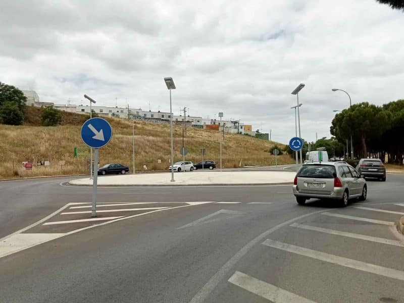 tramo carretera A-392 de Alcalá