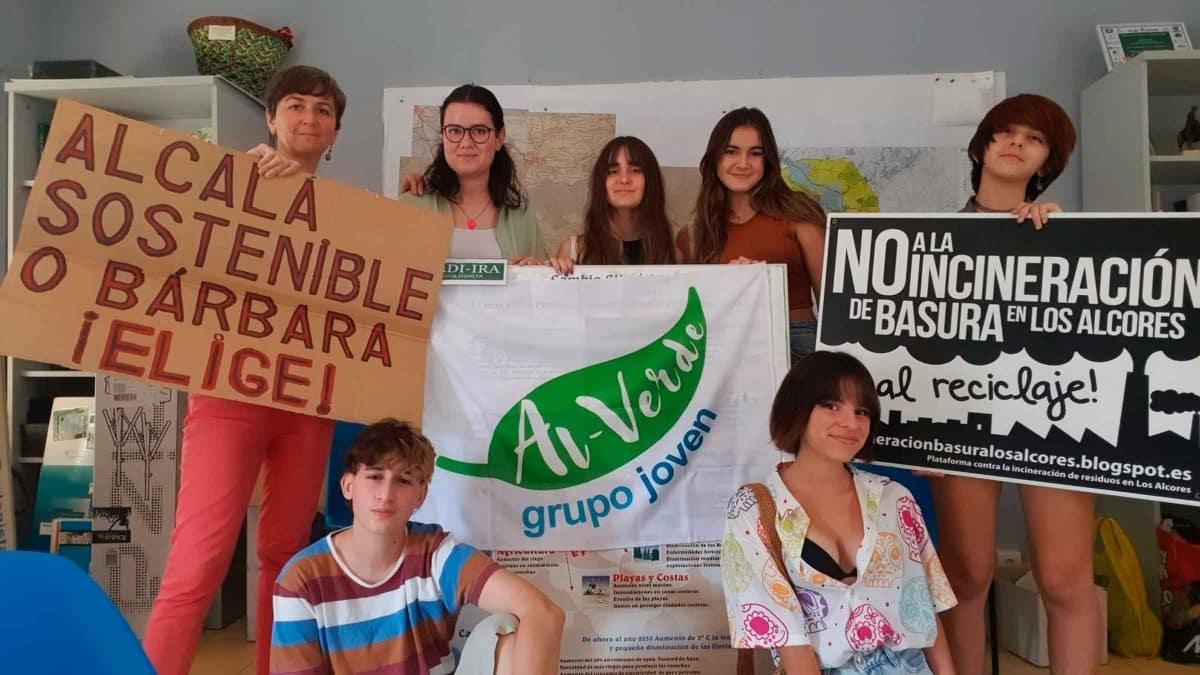 Grupo Al-Verde al inicio del curso