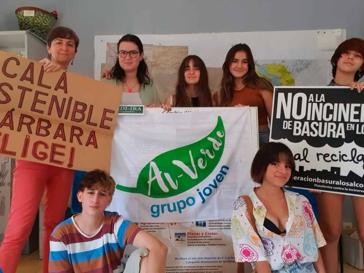 Grupo Al-Verde al inicio del curso