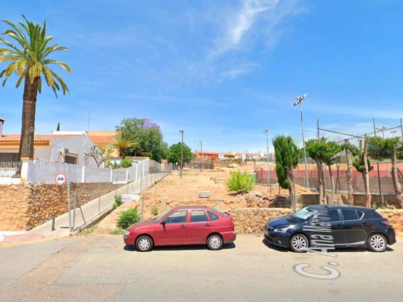 Lugar donde se va a actuar en la calle Alcalá-Zamora