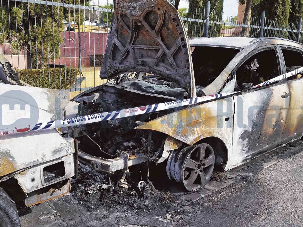 coches calcinados