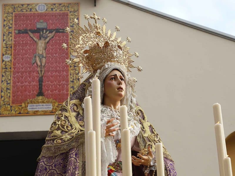 Virgen de las Angustias de la Hermandad del Perdón