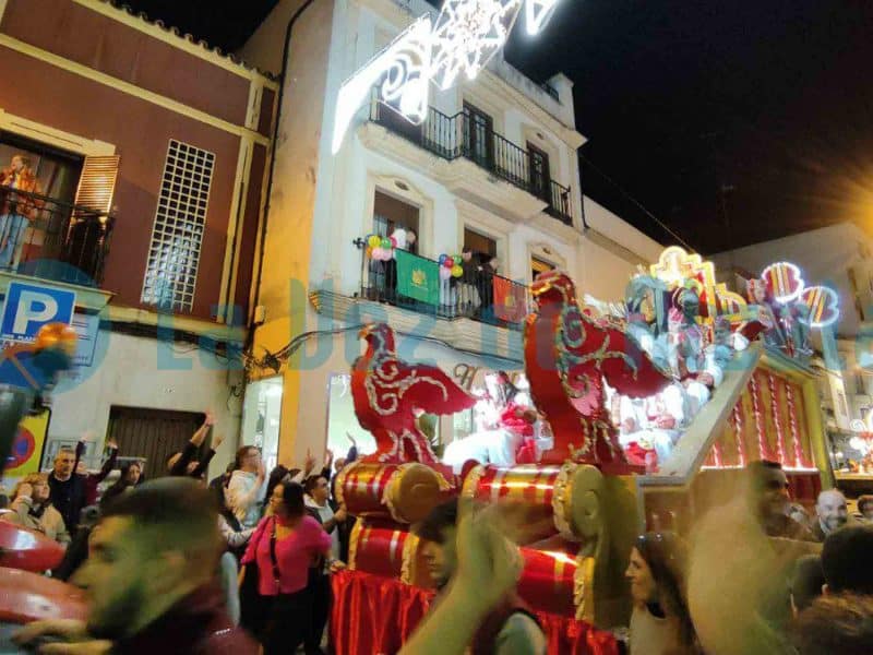 Imagen de la anterior Cabalgata alcalareña