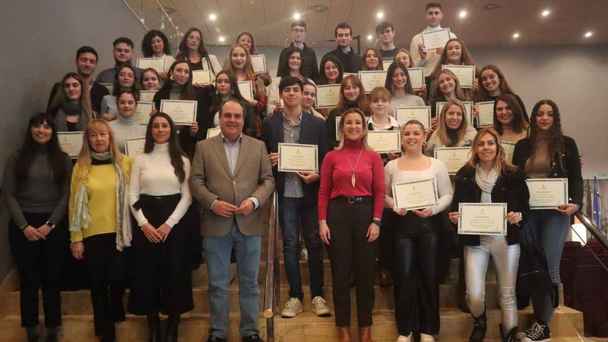 Entrega de premios al mérito académico en 2023. LVA