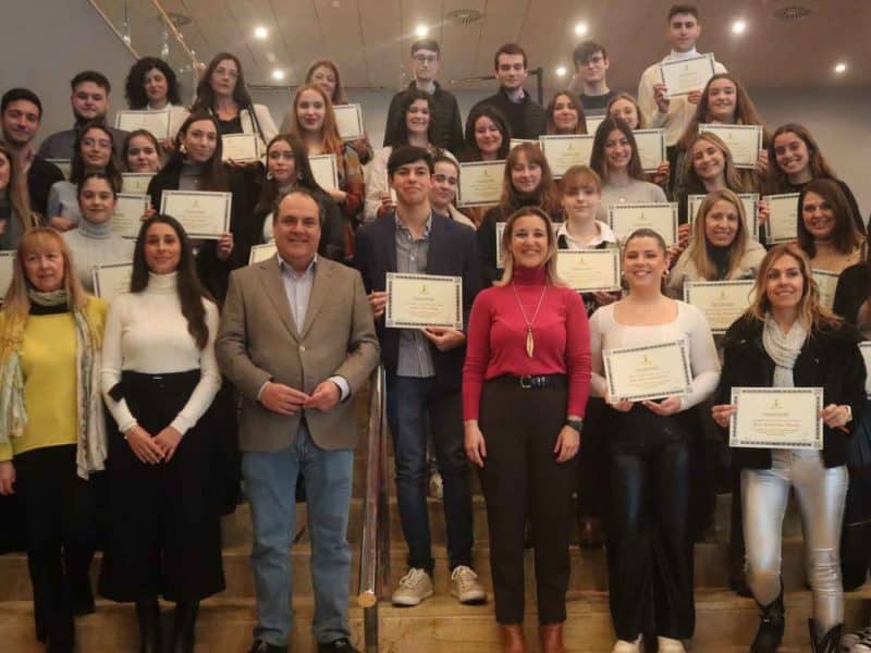 Entrega de premios al mérito académico en 2023. LVA
