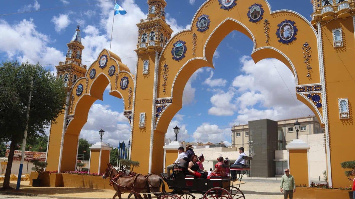 La Portada de la Feria de Alcalá del pasado año