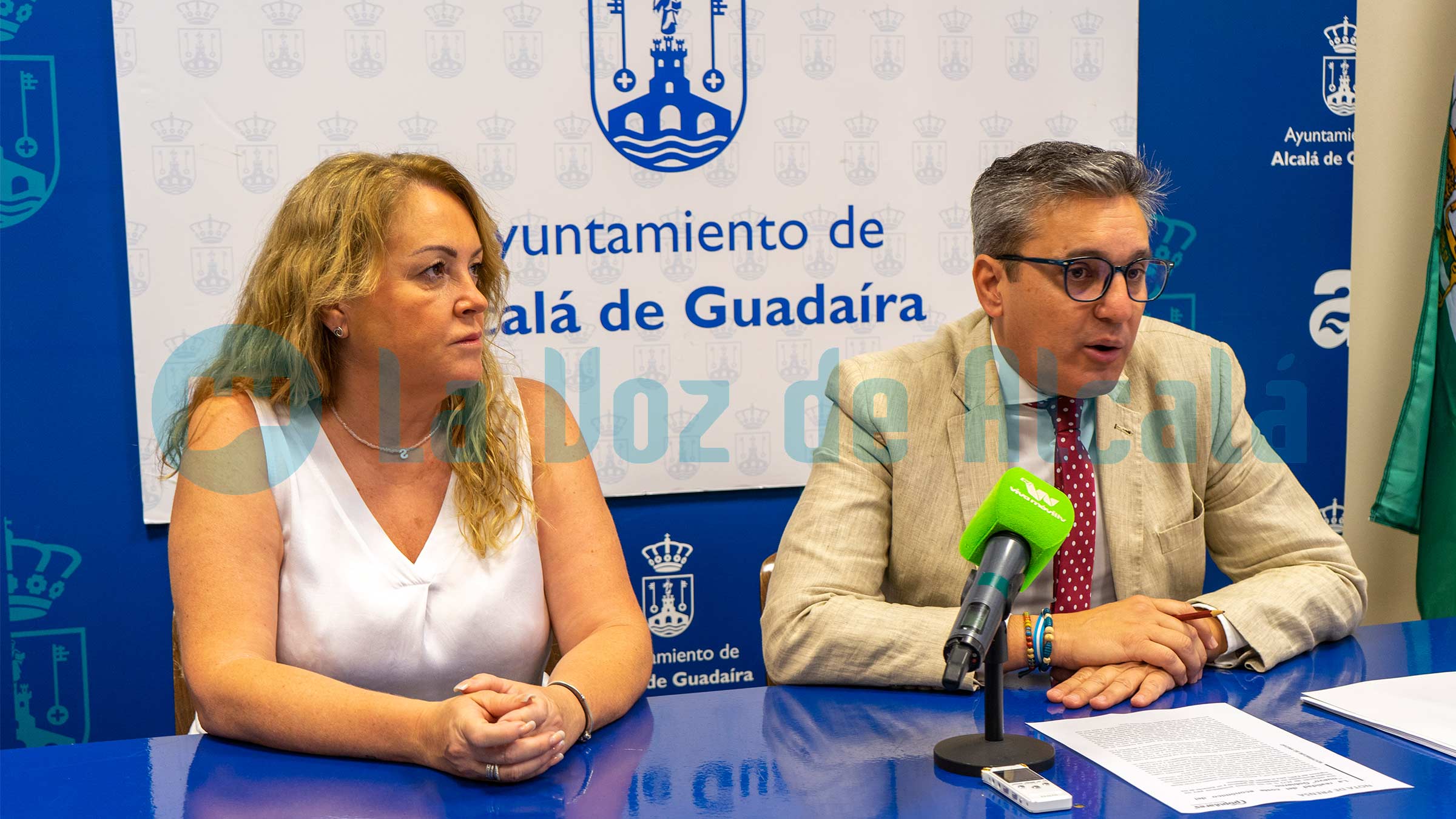 Esaú Pérez y Sandra González