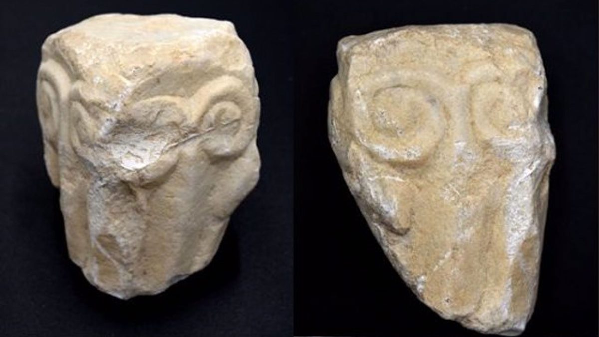 Capitel visigodo encontrado en Carmona. BM Arqueología y Patrimonio