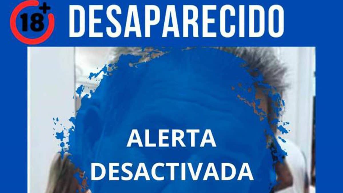 Se ha desactivado la alerta por desaparición