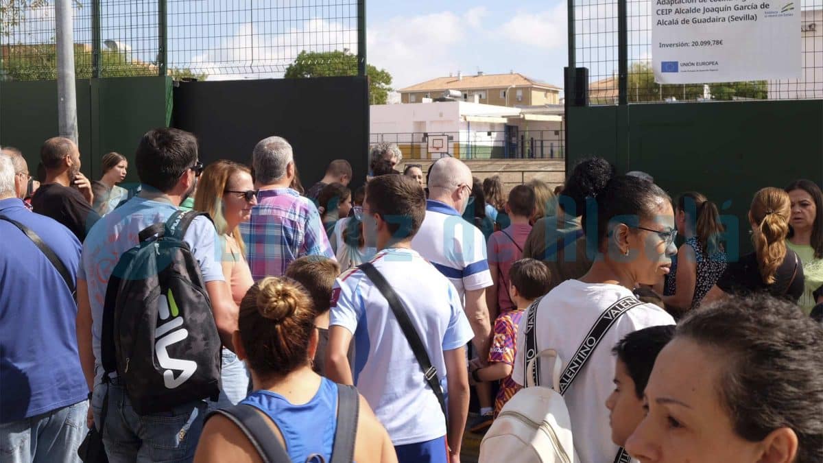 Vuelta a los colegios en el CEIP Alcalde Joaquín García. Víctor Fernández