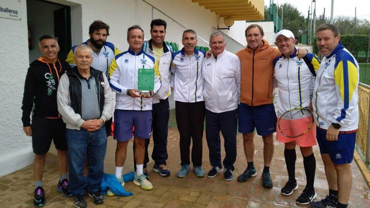 Jugadores del Club de Tenis Oromana