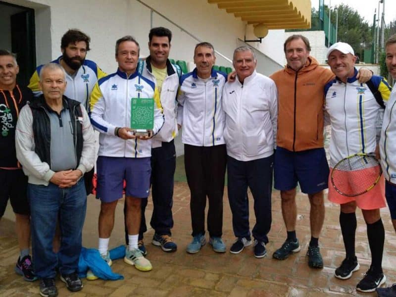 Jugadores del Club de Tenis Oromana