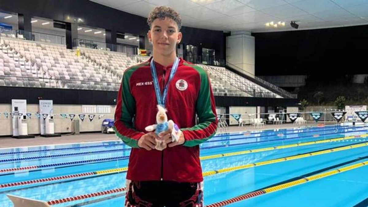 Illias El Fallaki tras una competición