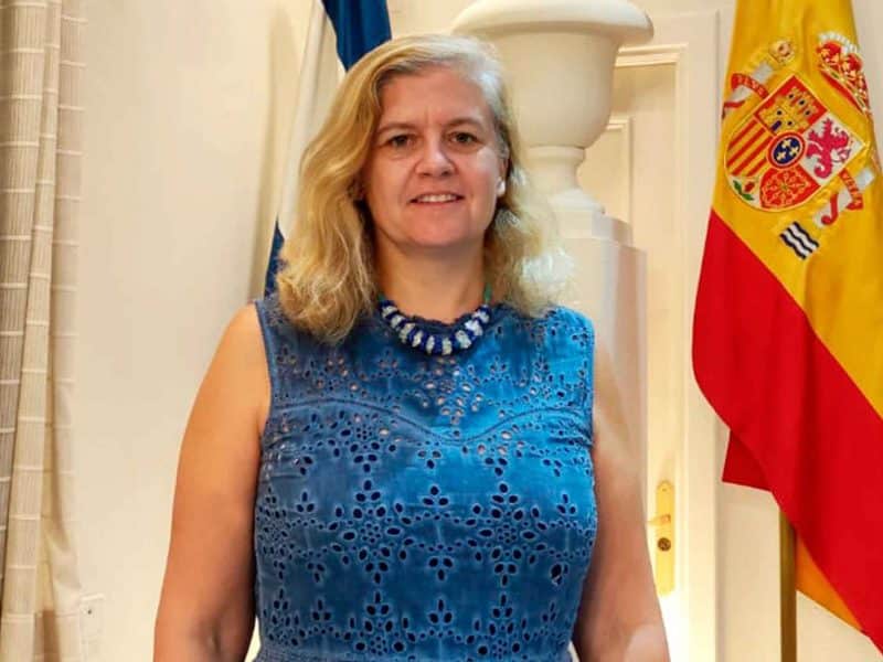 Carmen Loscertales, portavoz adjunta del grupo municipal Vox en el Ayuntamiento de Alcalá. LVA