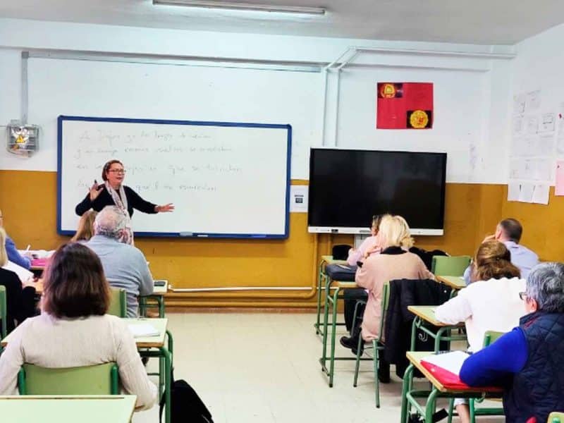 Imagen del Aula Abierta de Mayores en 2023.