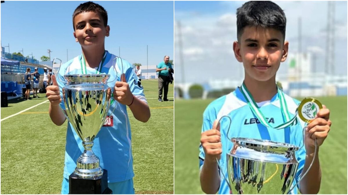Dos alcalareños, campeones de Andalucía con la Selección Sevillana de Fútbol