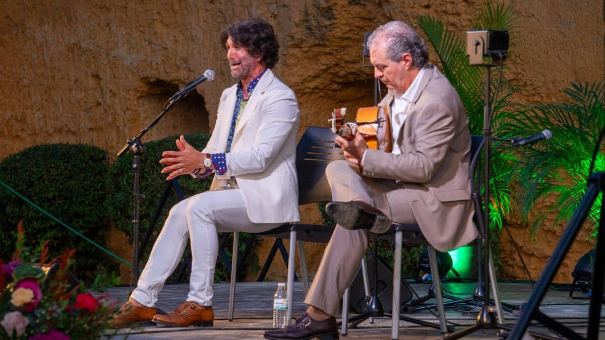Actuación en el Festival Flamenco Manolito el de María. Víctor Fernández