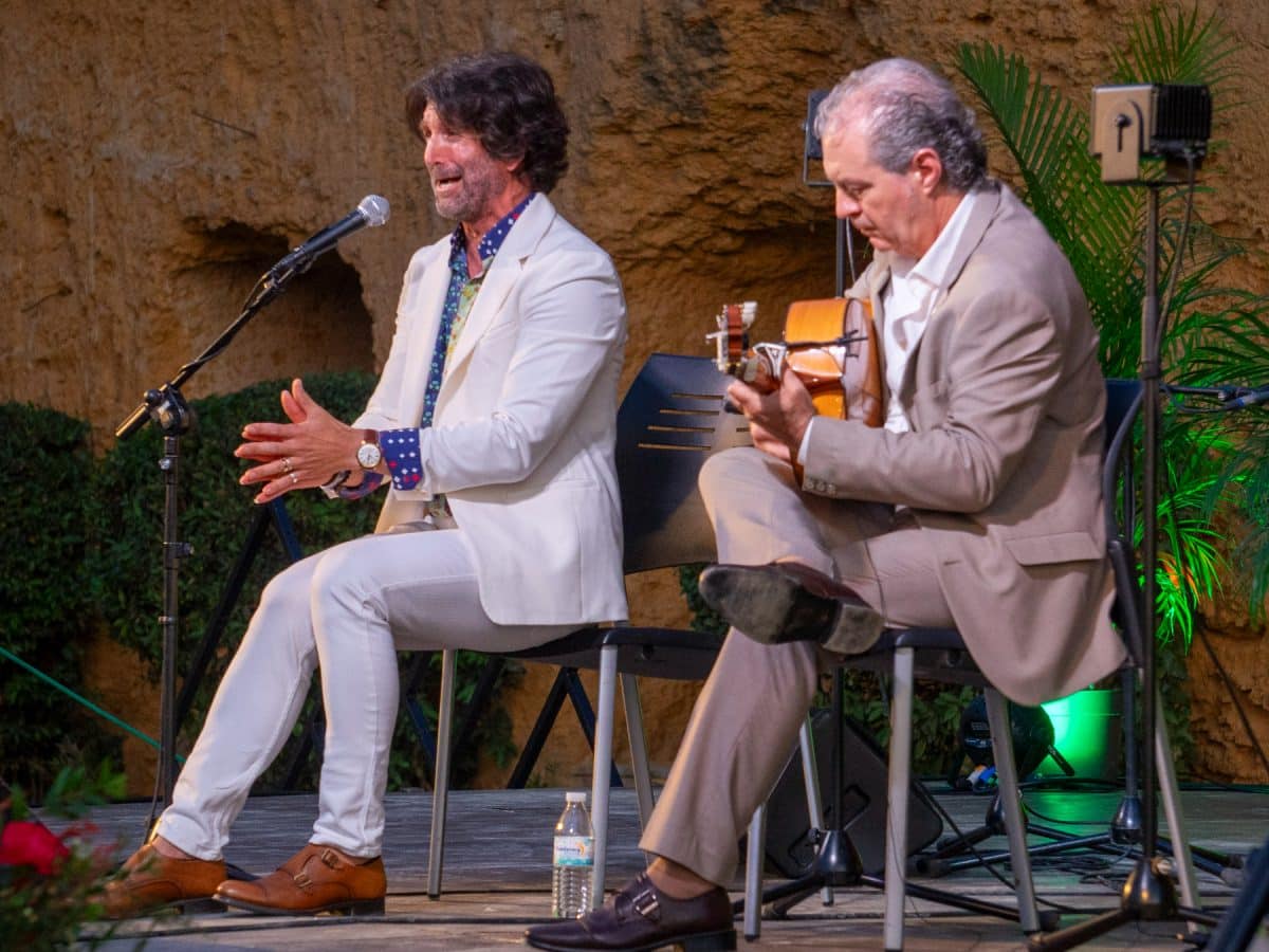 Actuación en el Festival Flamenco Manolito el de María. Víctor Fernández
