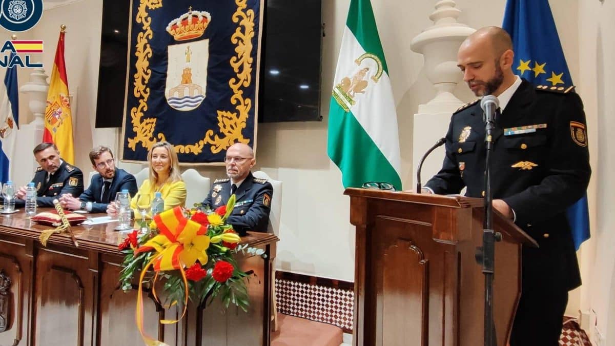 Toma de posesión del comisario Elías Manuel Navarro en Alcalá / CNP
