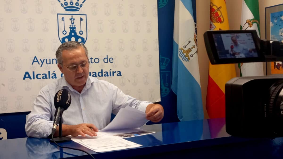 Evaristo Téllez, portavoz del grupo municipal Vox en el Ayuntamiento de Alcalá. LVA
